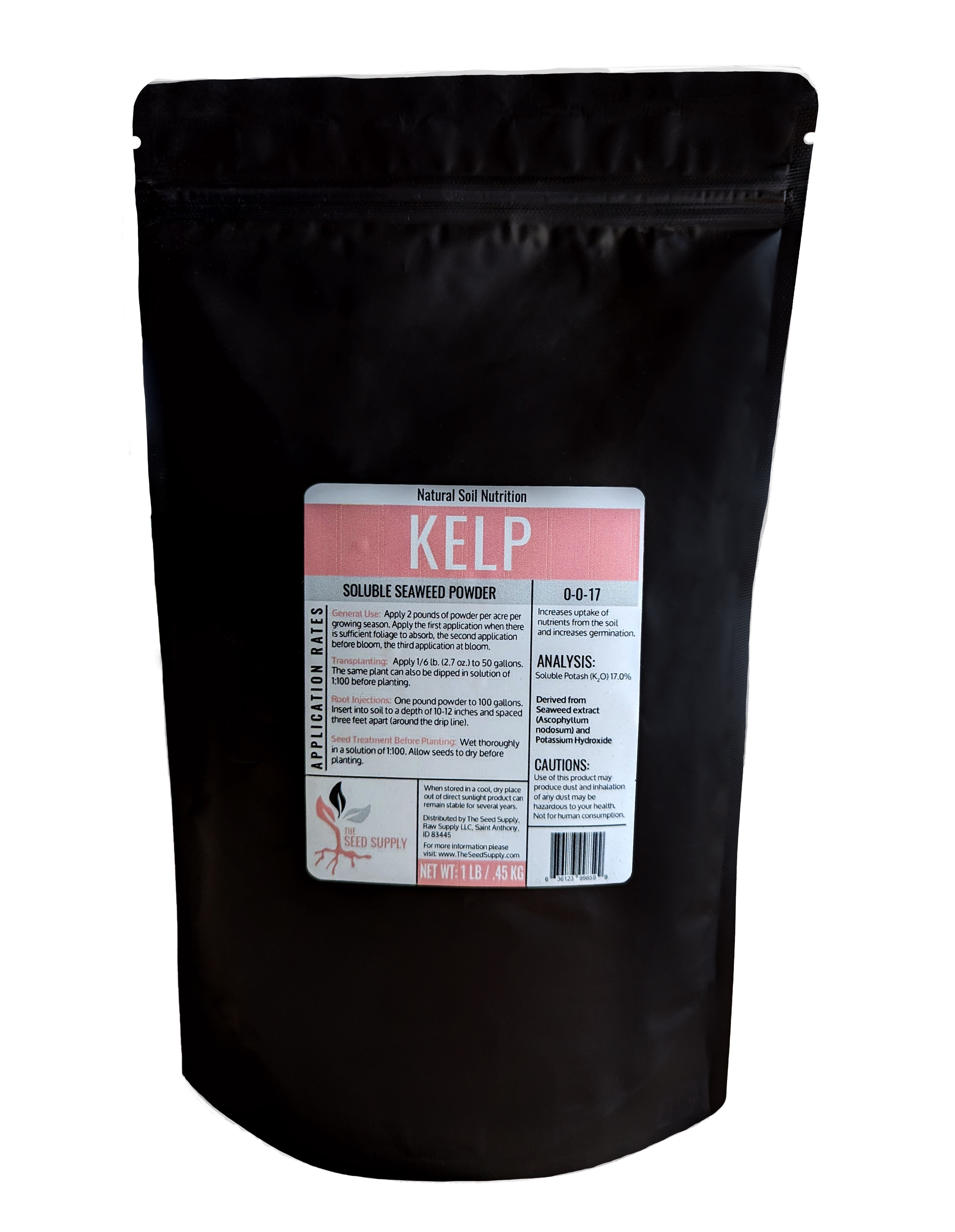 1 lb Soluble Kelp Fertilizer Powder