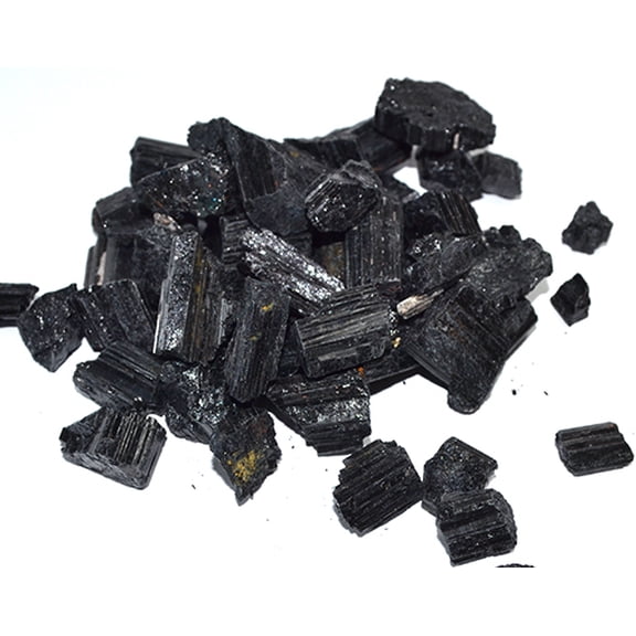 1 lb Tourmaline, Black untumbled stones