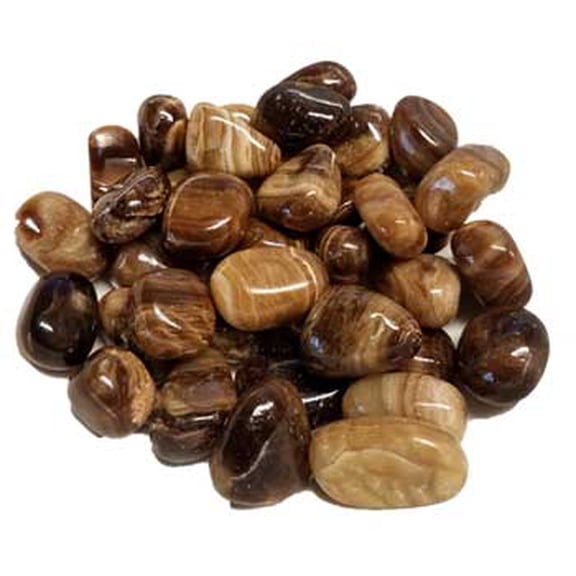 1 lbs Calcite Tumbled Stones Coke
