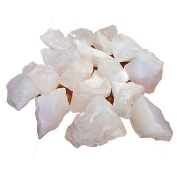 1 lbs Calcite Untumbled Stones - Pink