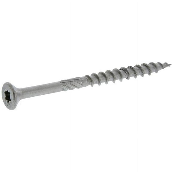 1 lbs Power Pro No.9 x 2 in. Star Flat Head Exterior Deck Screws
