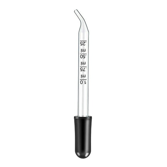 1 mL Dropper for Essential Oils Pipettes Dropper Straight-Tip Oblique-tip Medicine Dropping Pipettes Accurate Measure