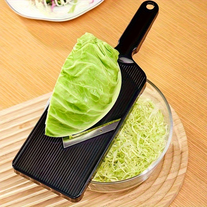 1 manual cabbage shredder Wide mouth vegetable slicer, ergonomically