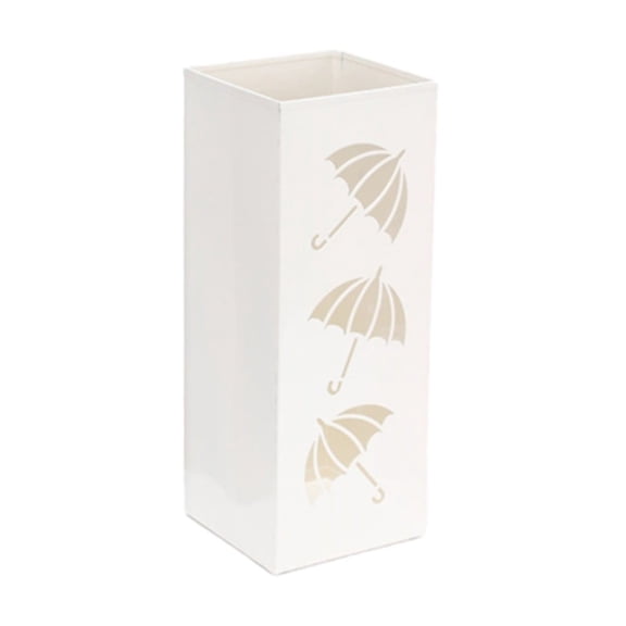 1 metal umbrella bucket Wire Shelving Shelf Unit For Daily Use White
