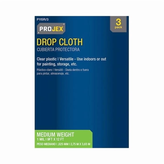 1 mil Plastic Drop Cloth