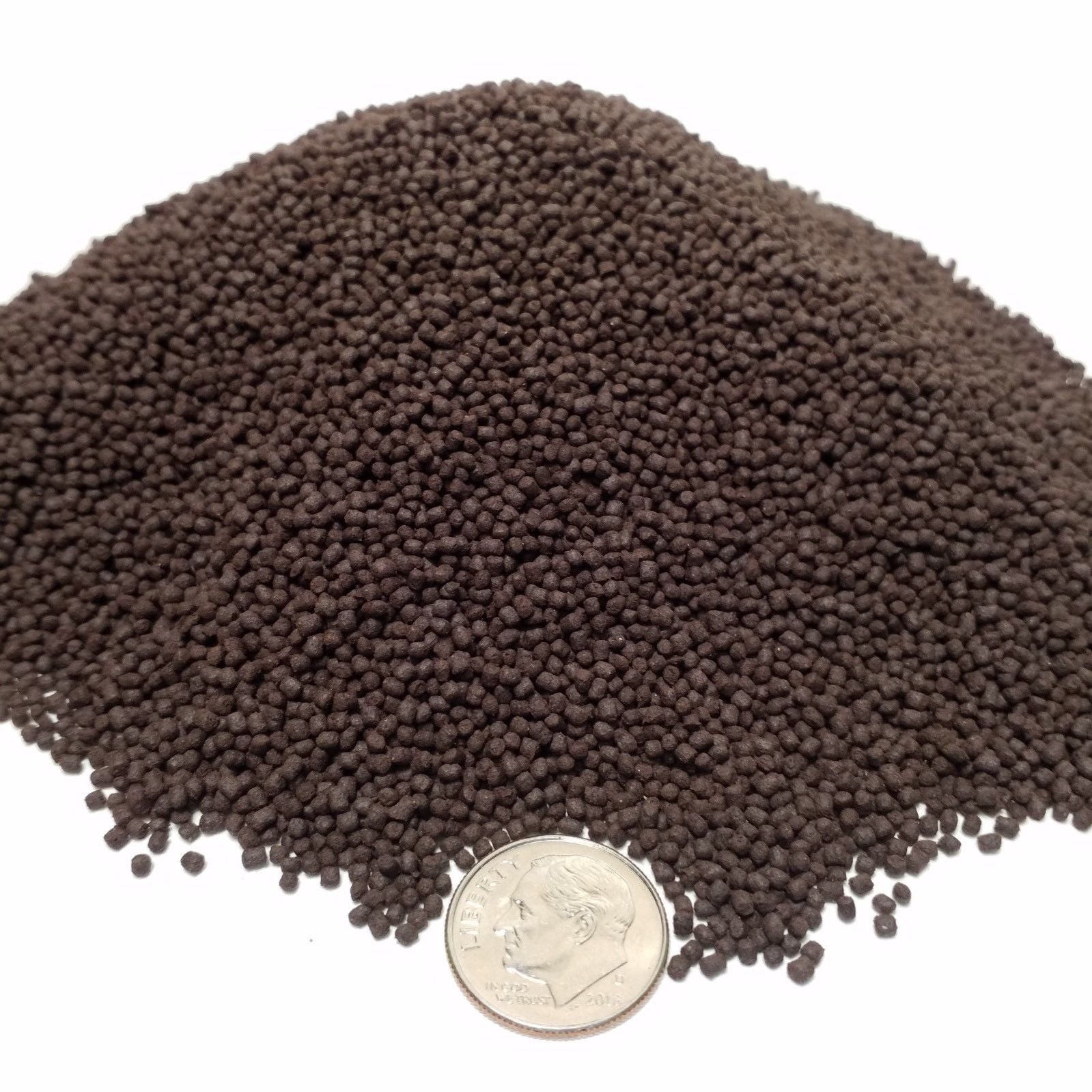 1 mm California Blackworm Sinking 1/32" Pellets with Color Enhancers and Vitamins…1-lb