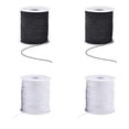 thumbnail image 1 of 1 mm Elastic String Cord Elastic Cord for Jewelry, Stretchy Bracelet String Beading Thread for Jewelry Making, Necklaces, Beading and Sewing 1/2/3/4/5/6/7/8/9/10roll, 1 of 8
