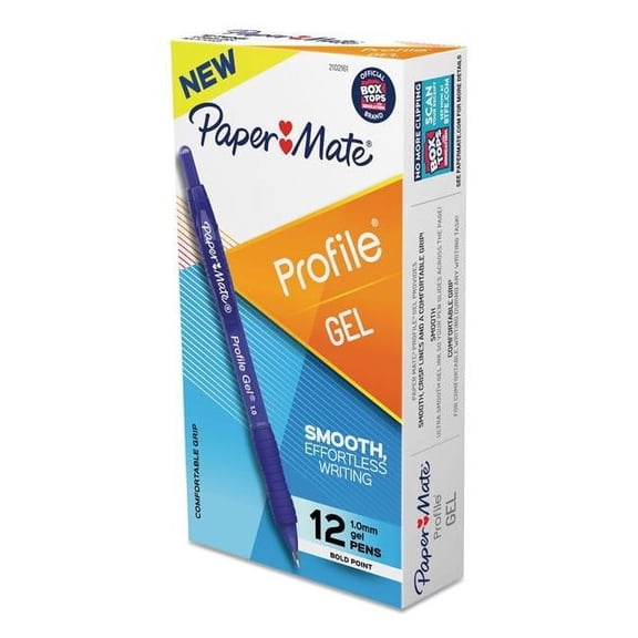 1 mm Profile Retractable Fine Gel Pen, Blue