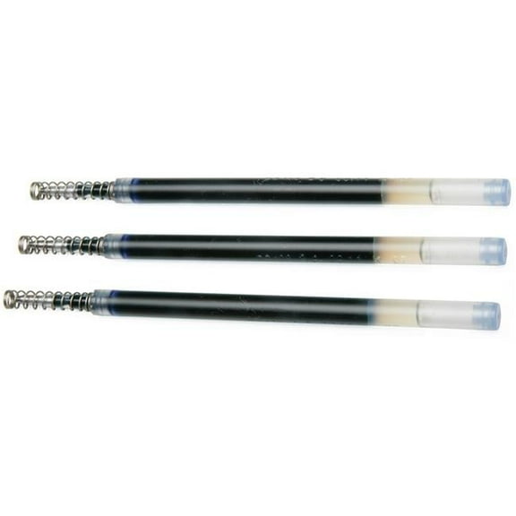 1 mm Vista Retractable Blue Ink Gel Pen Refill - Pack of 3