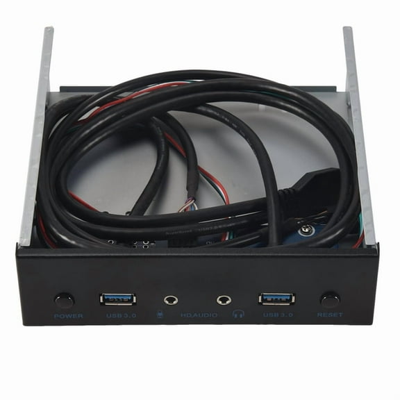 1* optical drive front panel 1*USB audio cable-black