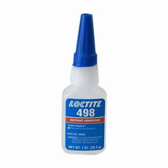 1 oz 498 General-Purpose Super Bonder Instant Adhesive, Translucent & Colorless