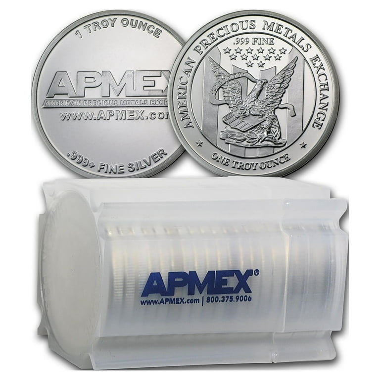 ＡPMEX  銀貨1oz 10枚 311g  翌日には発送します。 APMEX 銀貨1oz 10枚 311g 翌日には発送します。の通販 by ryo's