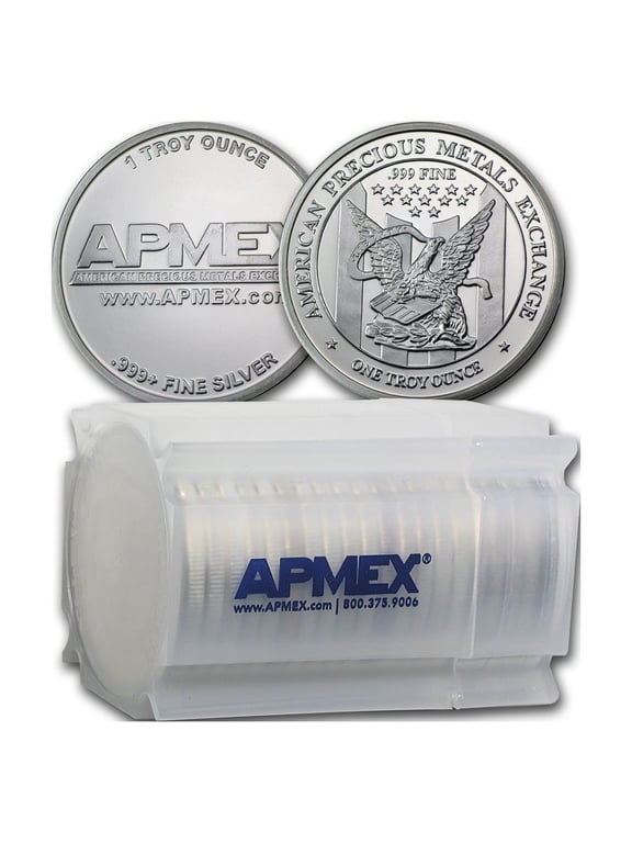 1 oz APMEX Silver Round .999 Fine (Lot of 20)