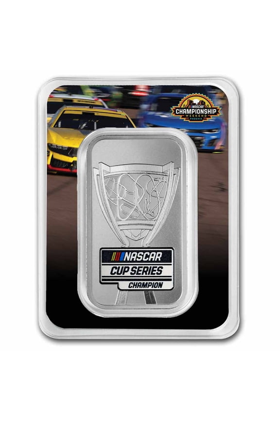 1 oz Ag Bar - NASCAR Cup Series Championship in Lenticular TEP