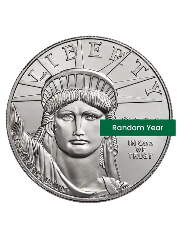 1 oz American Platinum Eagle Coin BU - Random Year
