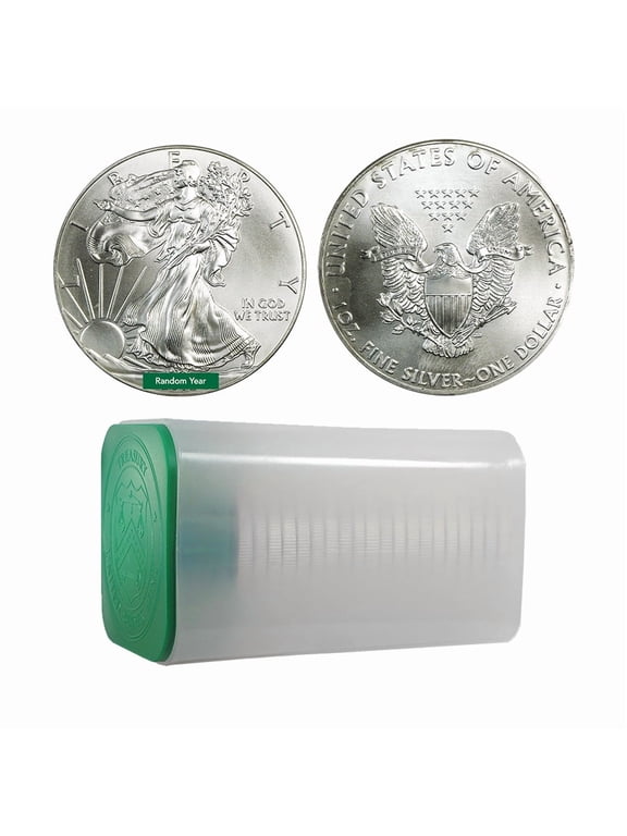 1 oz American Silver Eagle (Cull, Damaged, etc.)
- Tube of 20