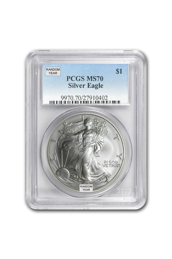 1 oz American Silver Eagle MS-70 PCGS (Random Year)