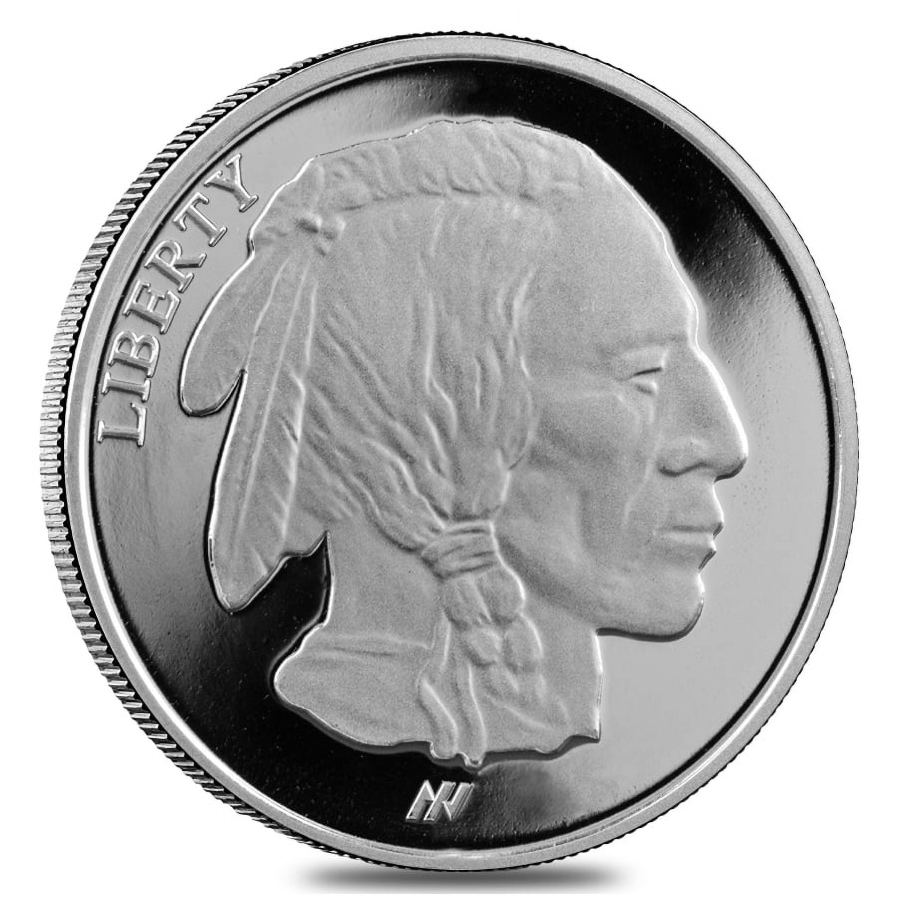 ASAHI INDUSTRY 1 oz Asahi Buffalo Design Proof Silver Round .999 Fine