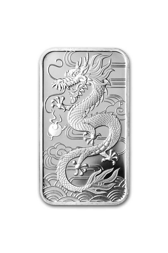 1 oz Australia Silver Dragon BU (Random Year)
