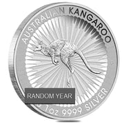 1 oz Australian Silver Kangaroo Perth Mint BU Random Year