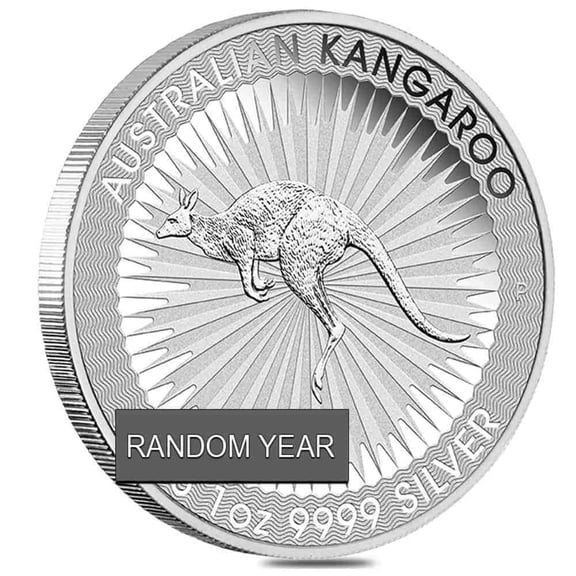 1 oz Australian Silver Kangaroo Perth Mint BU (Random Year)
