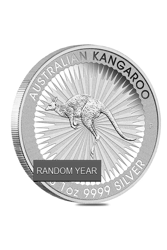 1 oz Australian Silver Kangaroo Perth Mint BU (Random Year)
