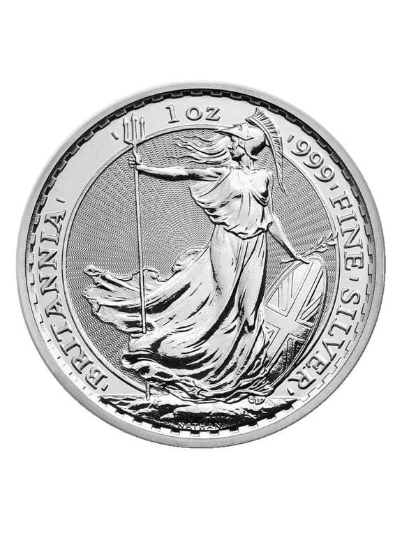 1 oz Britannia Silver Coin - Random Year