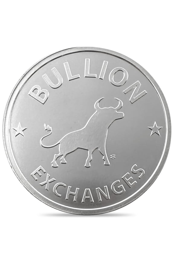 1 oz Bullion Exchanges Silver Round .999 Fine