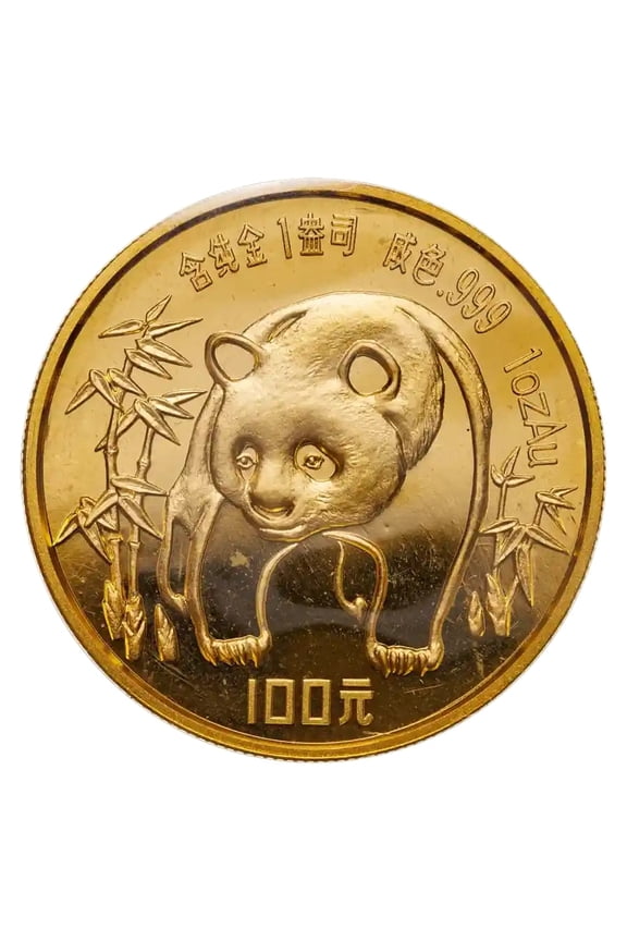 1 oz Chinese Gold Panda Coin BU - Random Year