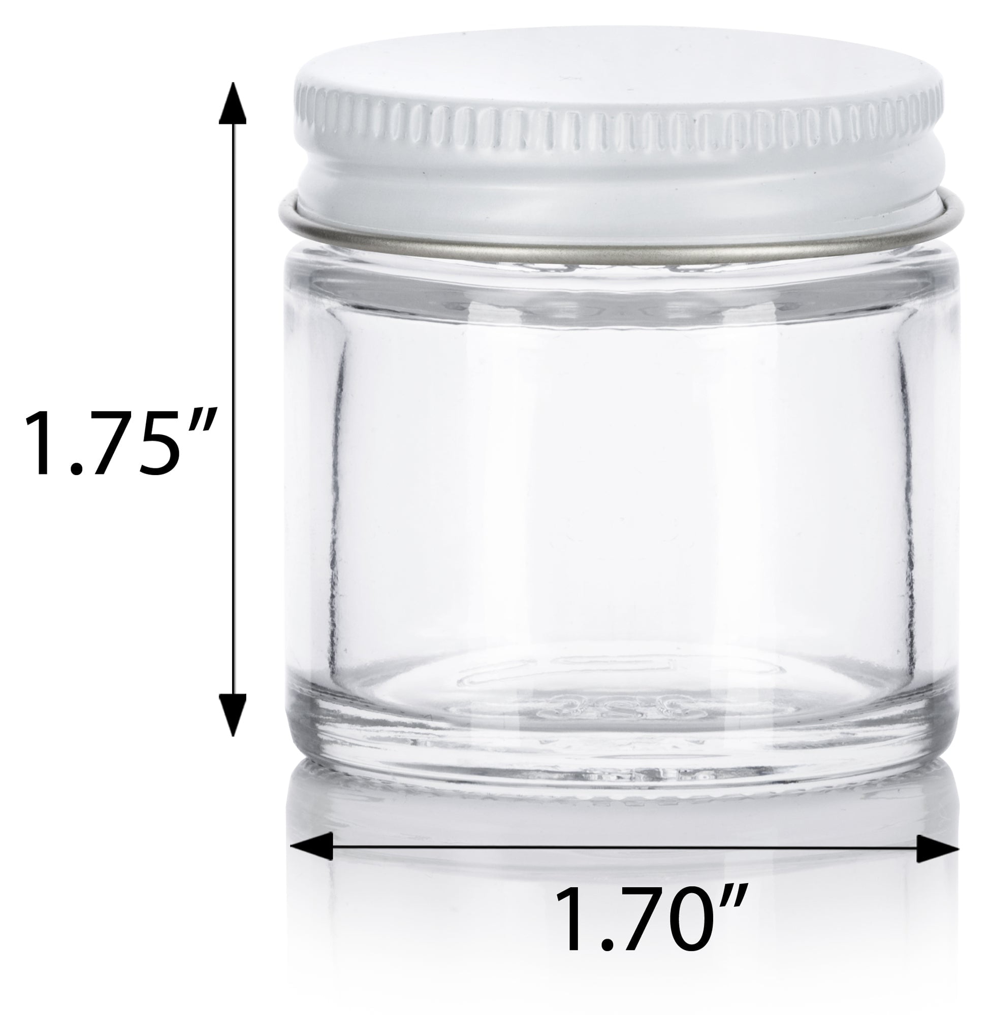 https://i5.walmartimages.com/seo/1-oz-Clear-Thick-Glass-Straight-Sided-Jar-with-White-Metal-Airtight-Lid-12-Pack_820f46eb-fa5a-4375-83ae-2d80edc17de5.b7b555b3fe5fa233d5b6ed806802845d.jpeg