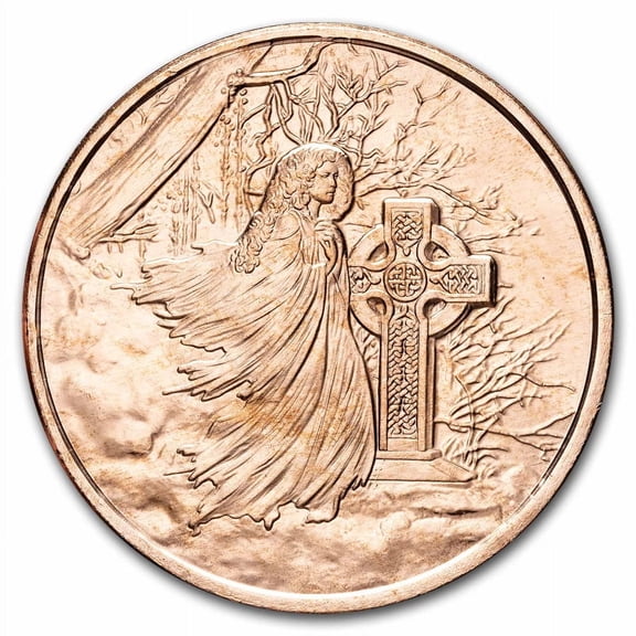 1 oz Copper Round - Celtic Lore: Banshee