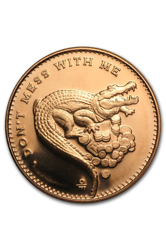 1 oz Copper Round - Don't Mess with Me