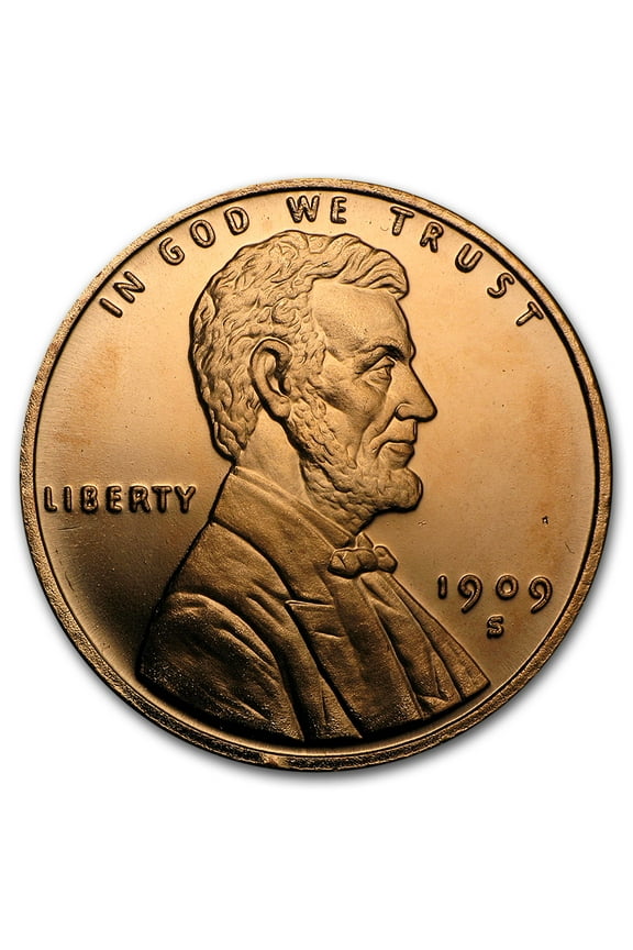 1 oz Copper Round - Lincoln Wheat Cent
