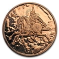 thumbnail image 1 of 1 oz Copper Round - Nordic Creatures: Sleipnir, 1 of 2