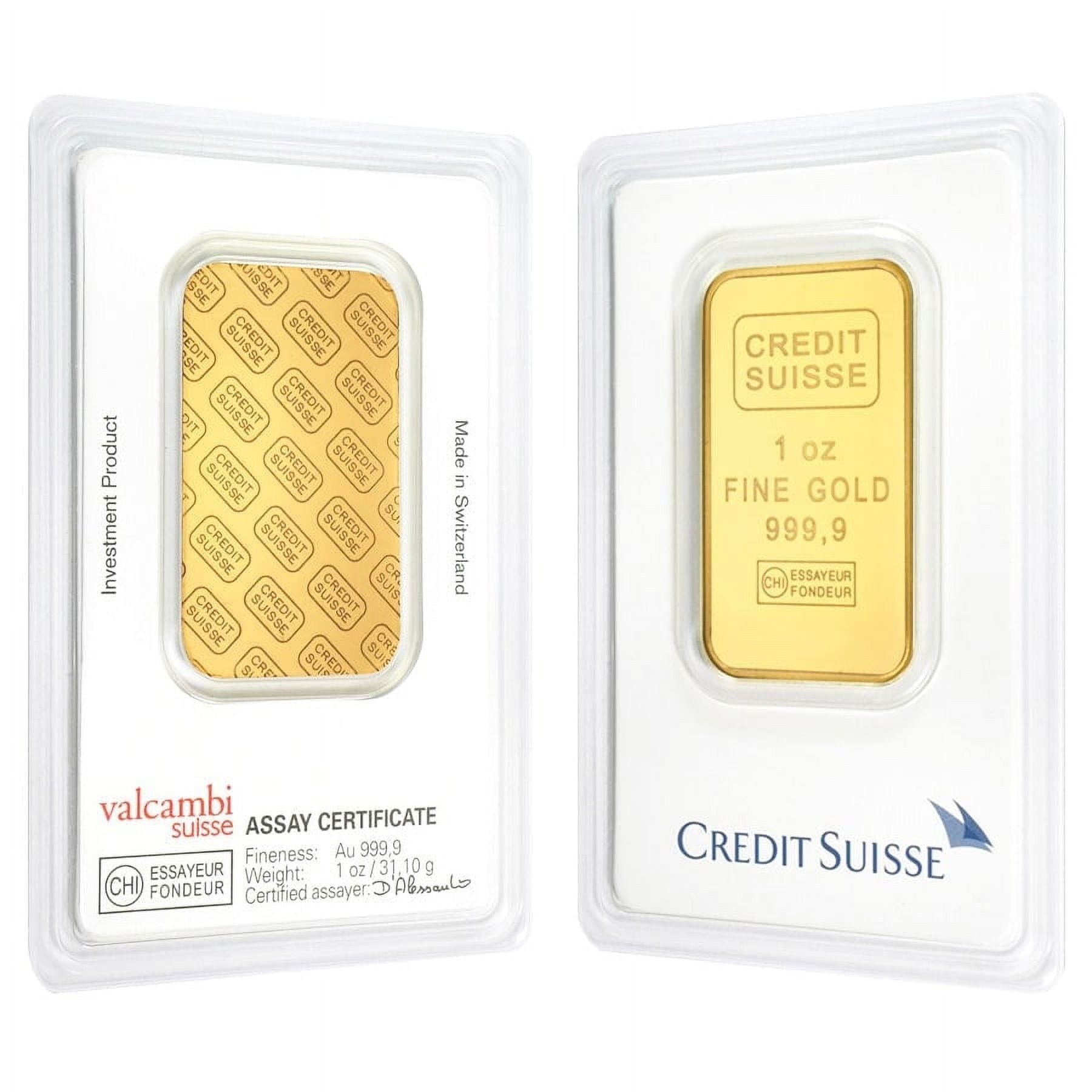 CREDIT SUISSE gold ingot 1g ゴールドインゴット 腕時計 FK-929-C