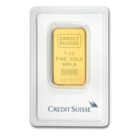 1 oz Credit Suisse Gold Bar Assay