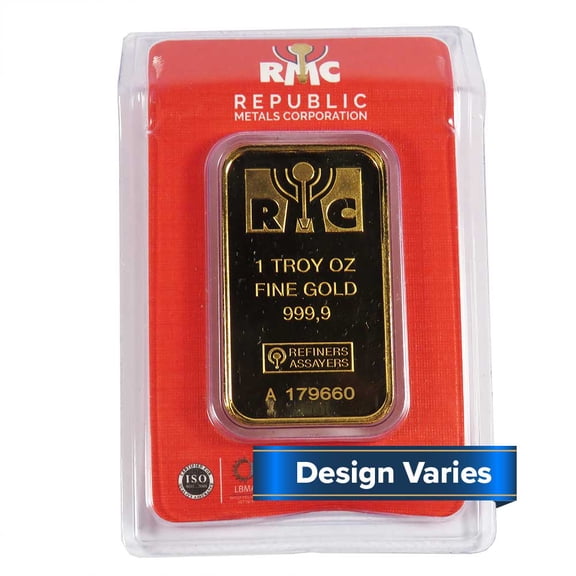 1-oz Generic Name Brand .9999 Fine Gold Bar In Damaged Assay