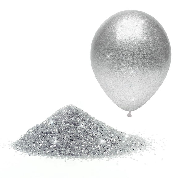 1 oz. Glitter - Metallic Silver (1 Pack) - Party Supplies Decorations
