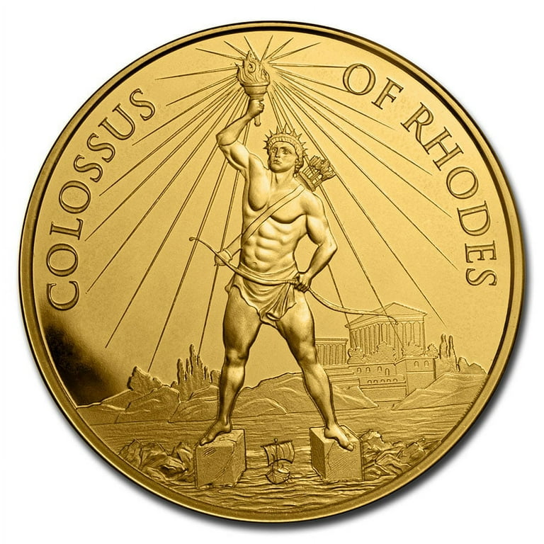 1 oz Gold - 7 Wonders of the Ancient World (Colossus of