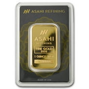 1 oz Gold Bar - Asahi In Assay