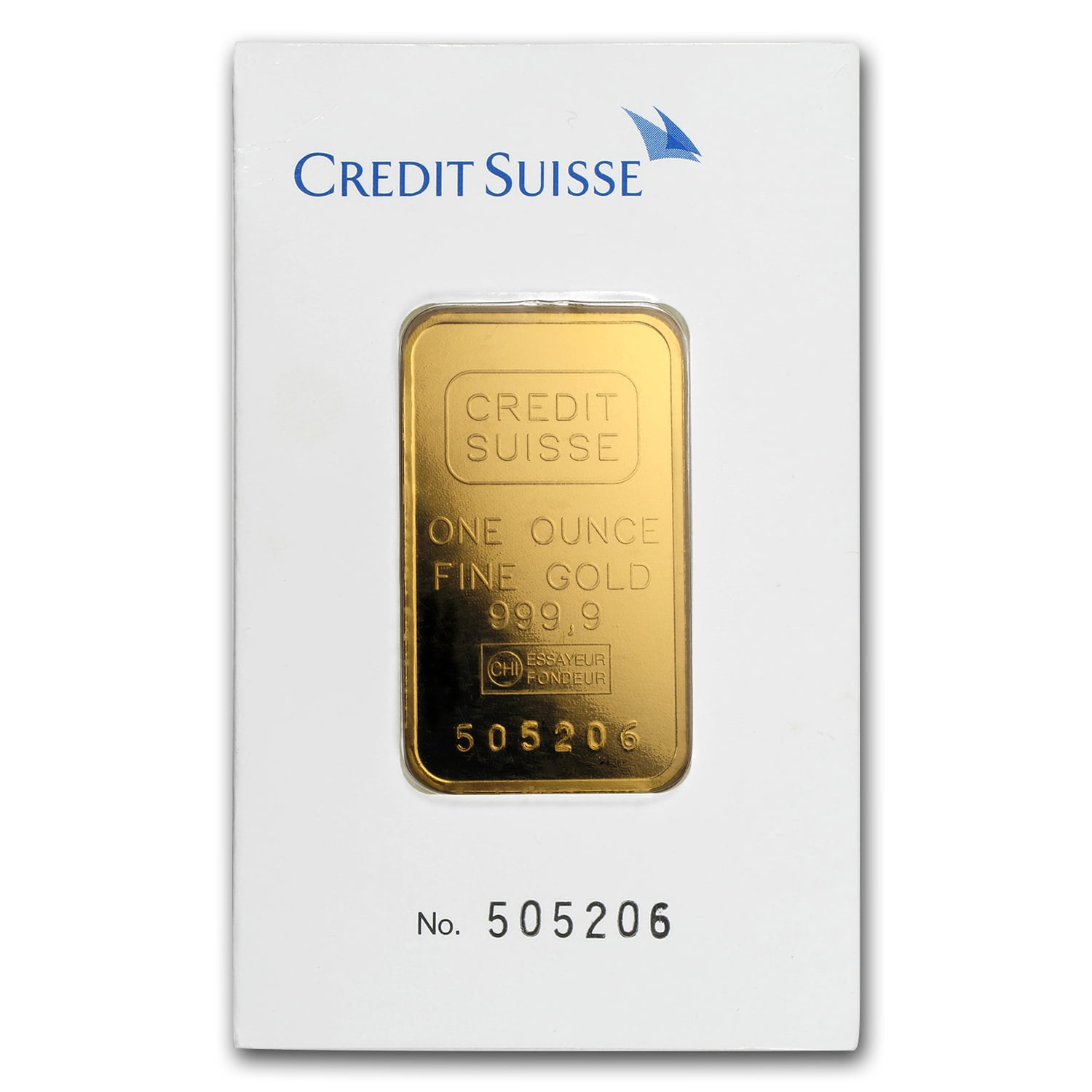 1 oz Gold Bar - Credit Suisse (Classic Assay) - Walmart.com