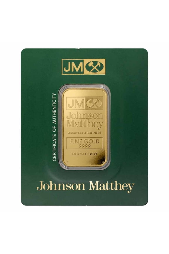 1 oz Gold Bar - Johnson Matthey (In Assay)