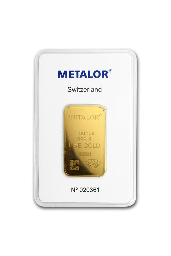 1 oz Gold Bar - Metalor (In Assay)