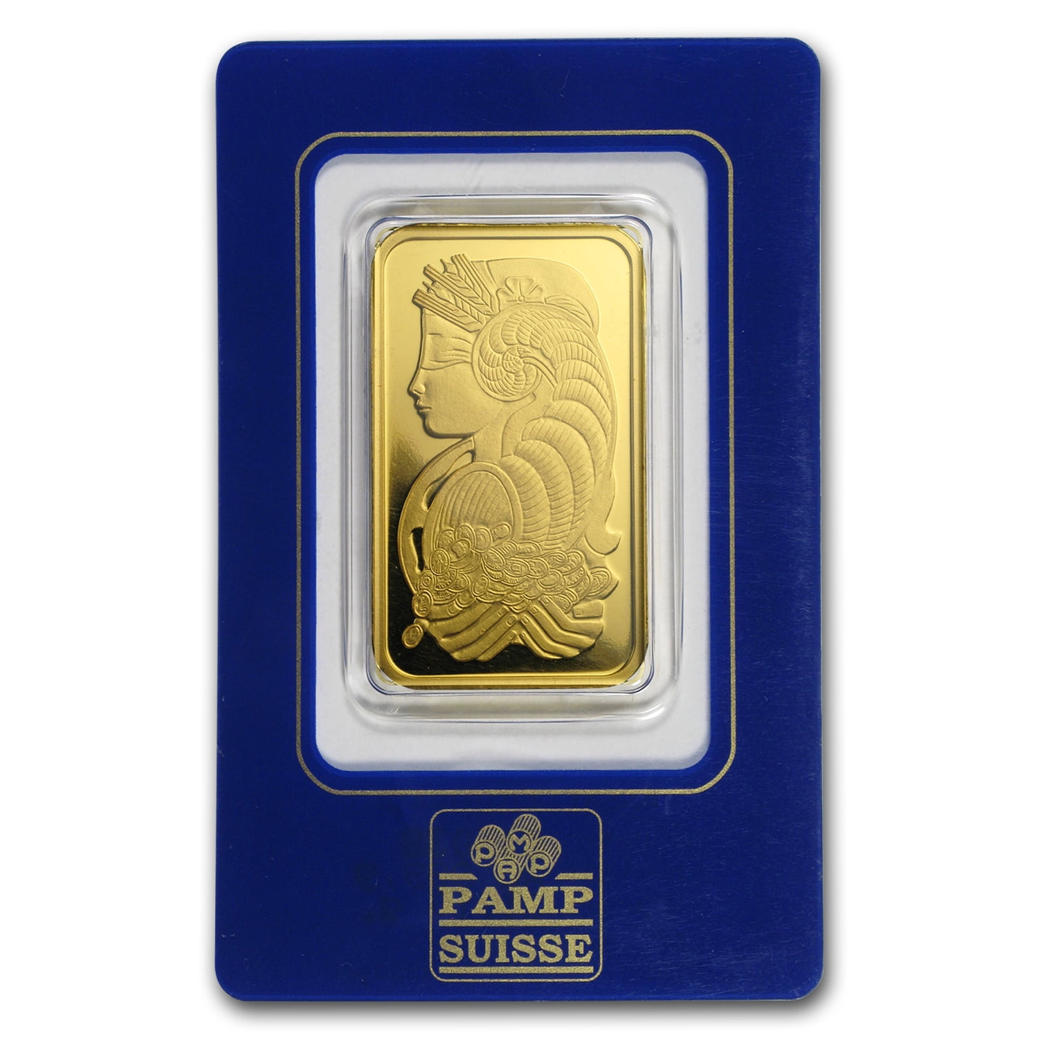 PAMP Suisse 1 oz Vintage Gold Bar with Iconic Fortuna Design, BULLION, In  Assay - Walmart.com