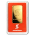thumbnail image 1 of 1 oz Gold Bar - Scotiabank (In Assay), 1 of 4