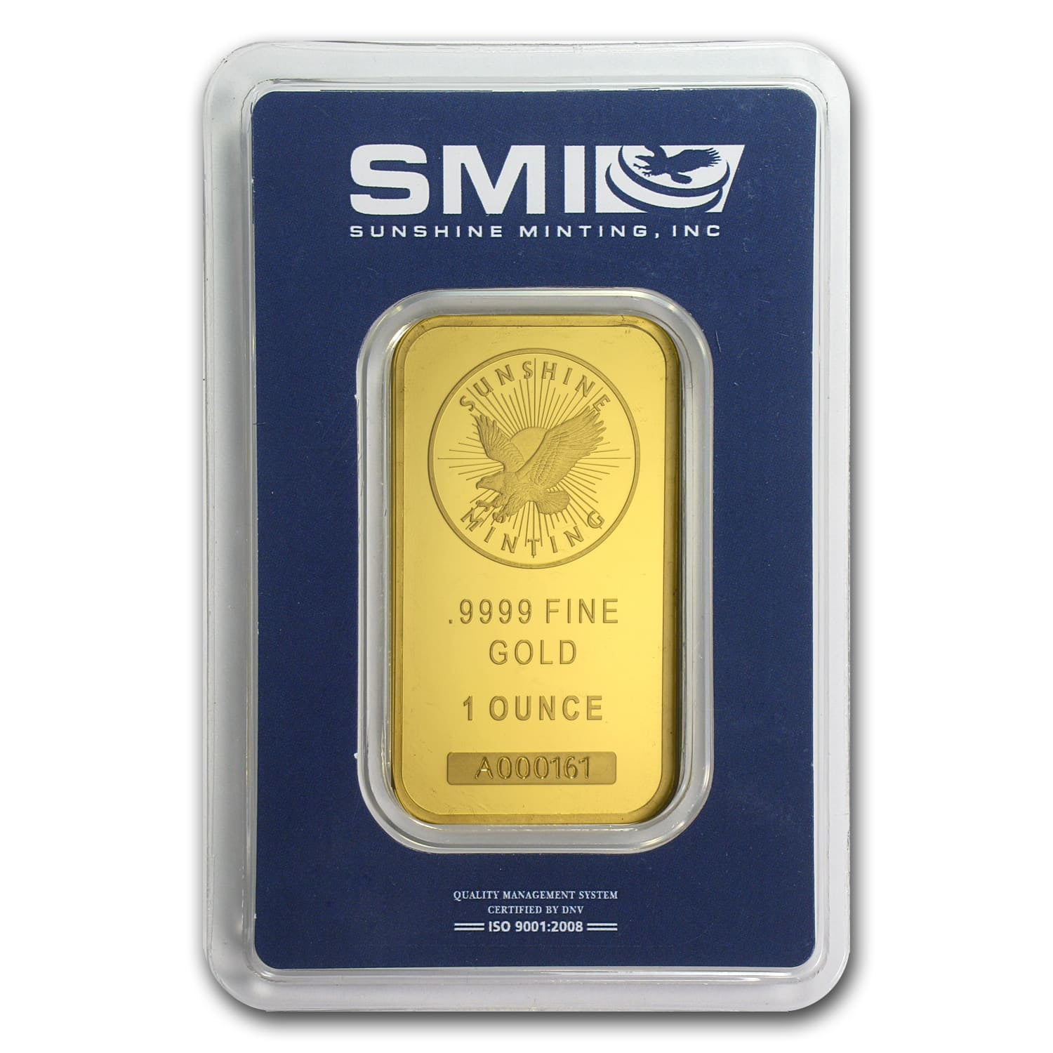 SUNSHINE MINTING 1 oz Gold Bar - Sunshine New Design (In TEP Packaging)
