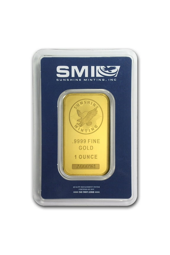1 oz Gold Bar - Sunshine New Design (In TEP Packaging)