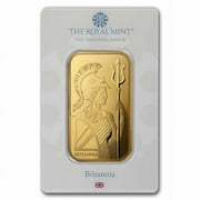 1 oz Gold Bar - The Royal Mint Britannia In Assay