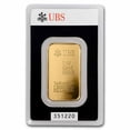 thumbnail image 1 of 1 oz Gold Bar - UBS (Hologram, In Assay), 1 of 4