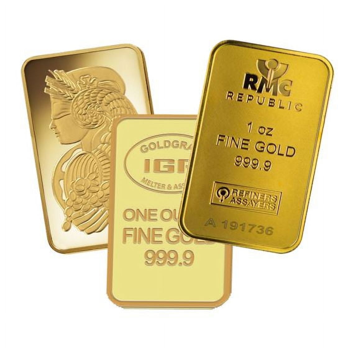 1 oz Gold Bars - Our Choice Brand